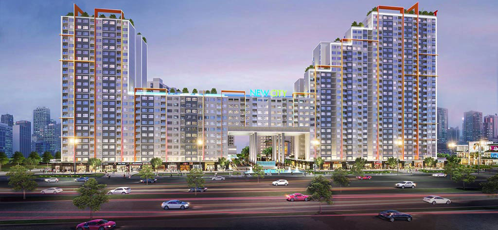 Cho thuê căn hộ new city Thủ Thiêm - Quận 2, 45m2, giá 8 triệu/tháng
